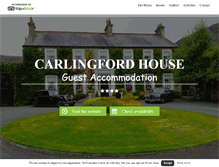 Tablet Screenshot of carlingfordhouse.com